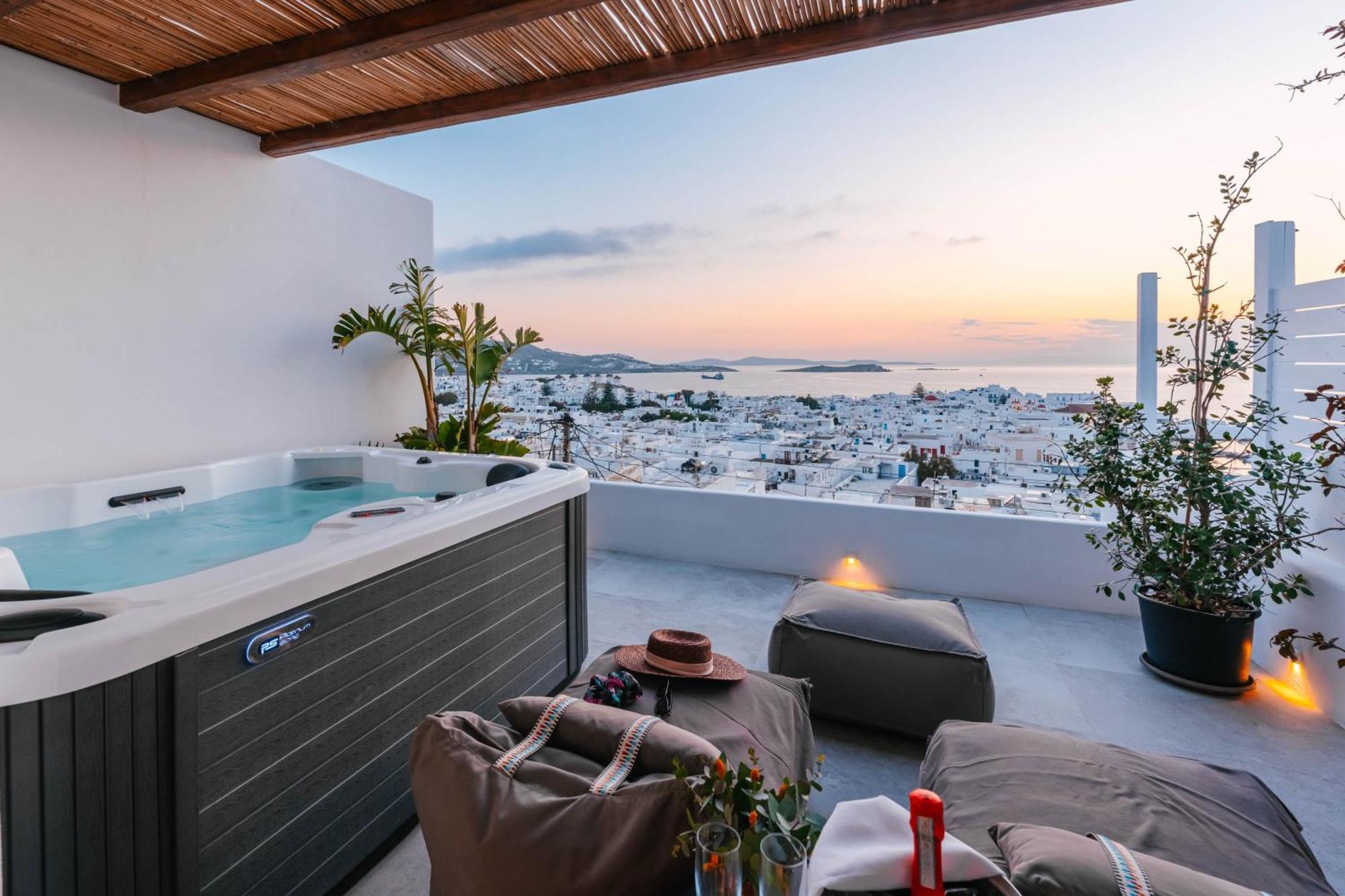 Legends In Town, By Mykonos High Aparthotel Mykonos Town Eksteriør bilde