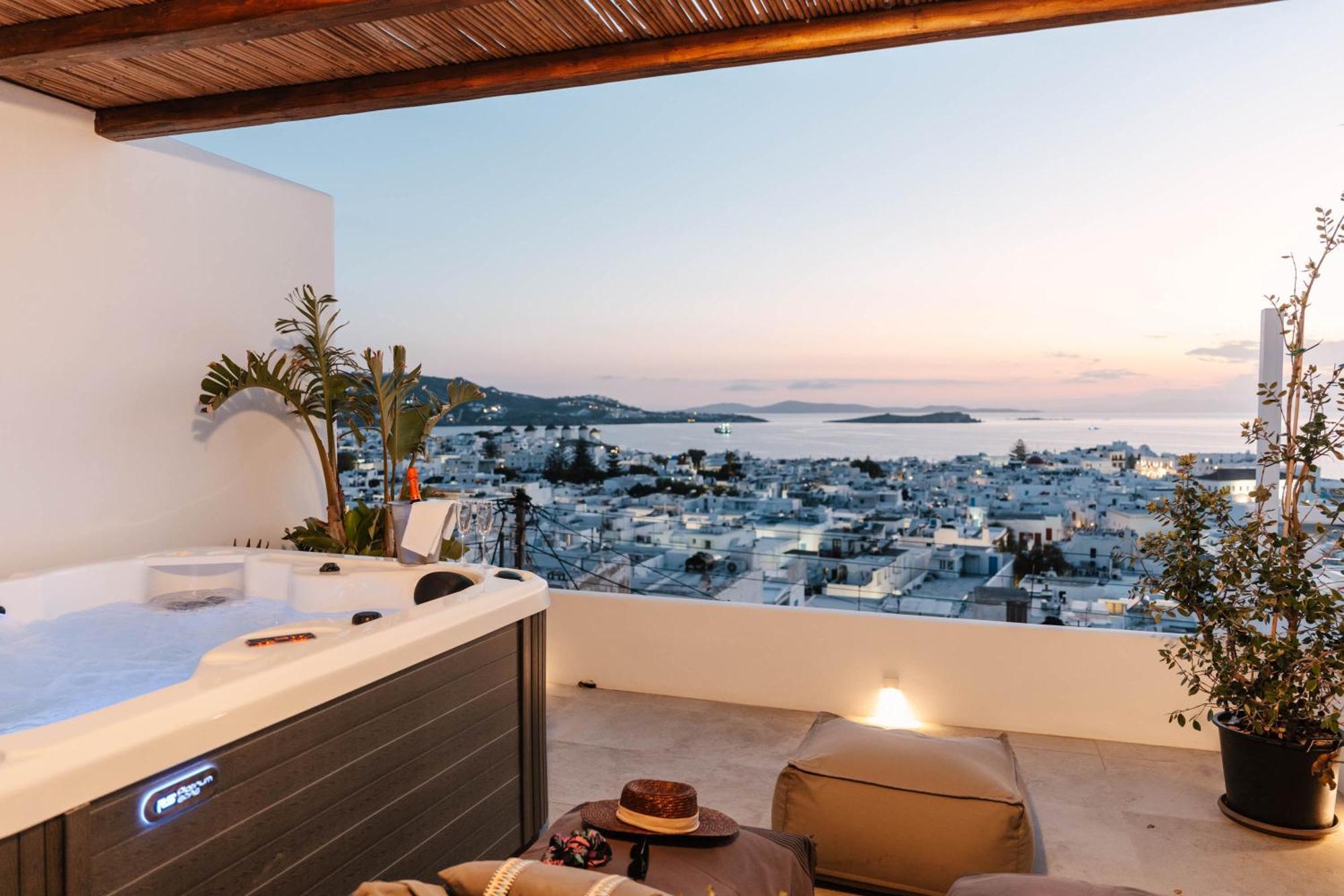 Legends In Town, By Mykonos High Aparthotel Mykonos Town Eksteriør bilde